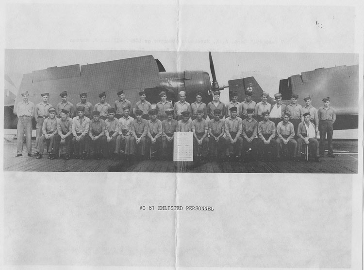 VC 81 Enlisted Personnel